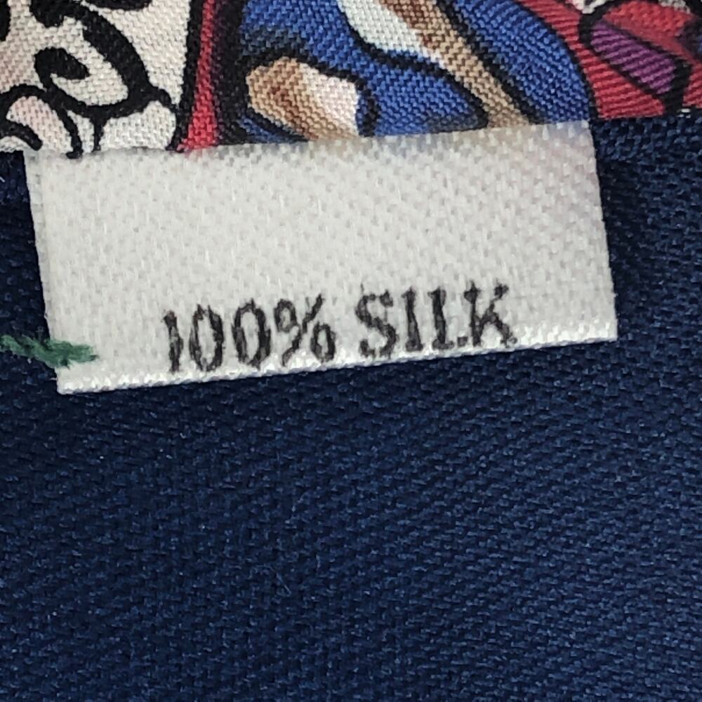 Red Abstract Checkered Pattern Tie - image 7